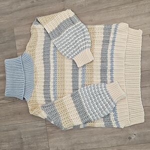 Forever 21 Cold Shoulder Turtle Neck Sweater Sz S